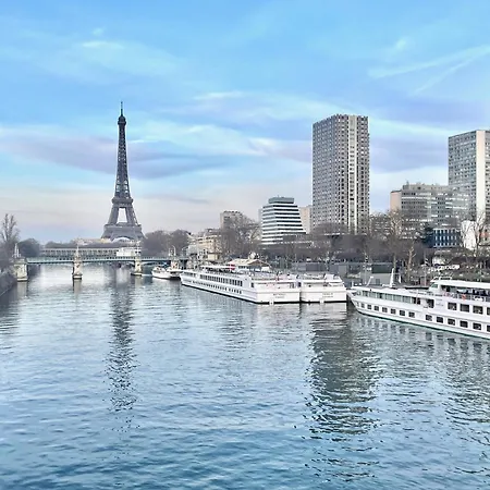 Panoramique Vue New Design Proche Tour Eiffel Appartamento *